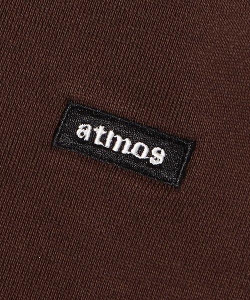 「atmos」 ジップアップパーカー X-LARGE ブラック メンズ_画像4