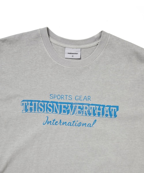 thisisneverthat（ディスイズネバーザット） tシャツ S.G. INTL. Tee