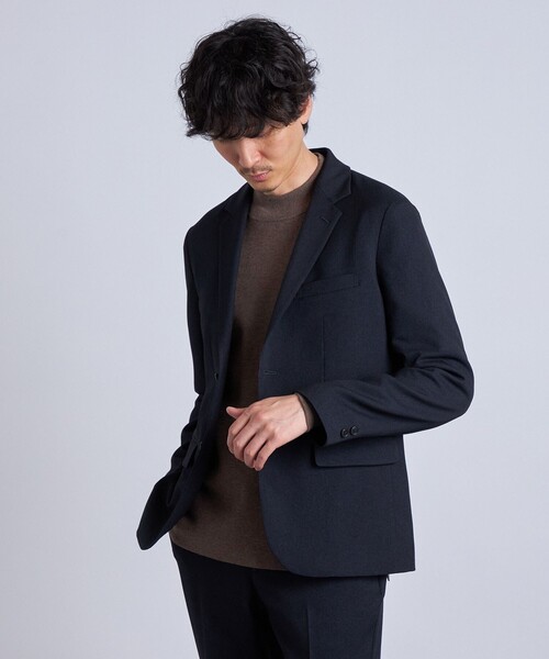 「SHIPS any」 スーツ LARGE チャコールグレー メンズの画像