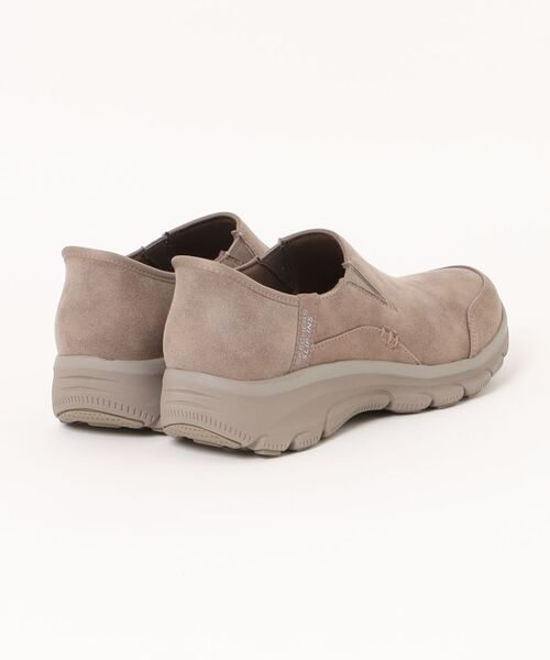 「SKECHERS」 スリッポン 24.5cm ブラック×ブラック レディース_画像2