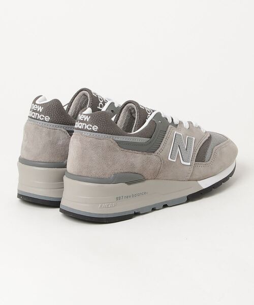 「New Balance」 ローカットスニーカー 27.0cm グレー メンズ_1