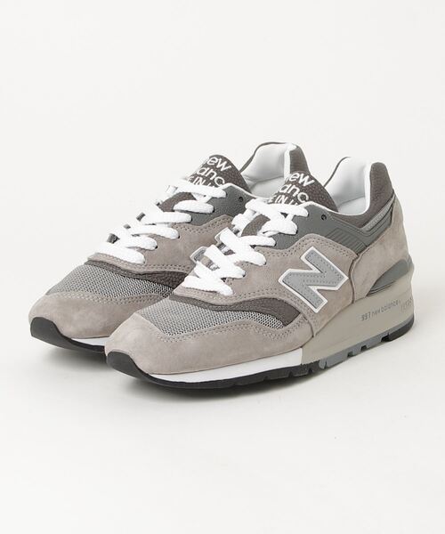 「New Balance」 ローカットスニーカー 27.0cm グレー メンズ_3