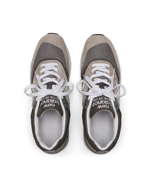 「New Balance」 ローカットスニーカー 27.0cm グレー メンズ_4