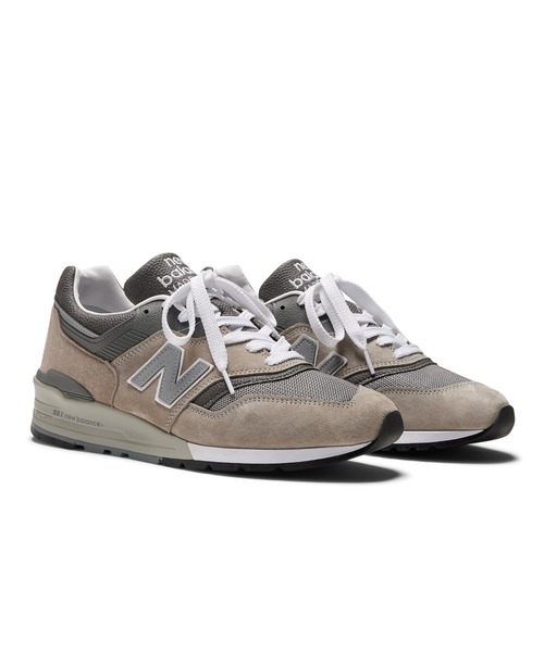 「New Balance」 ローカットスニーカー 27.0cm グレー メンズ_6