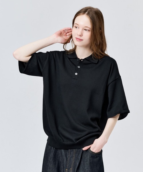 WETTEMPT ポロシャツ HIGH GAUGE S/S KNIT POLO / ハイゲージS/S