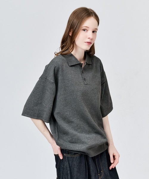 WETTEMPT ポロシャツ HIGH GAUGE S/S KNIT POLO / ハイゲージS/S