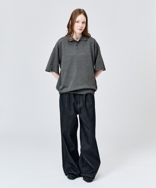 WETTEMPT ポロシャツ HIGH GAUGE S/S KNIT POLO / ハイゲージS/S
