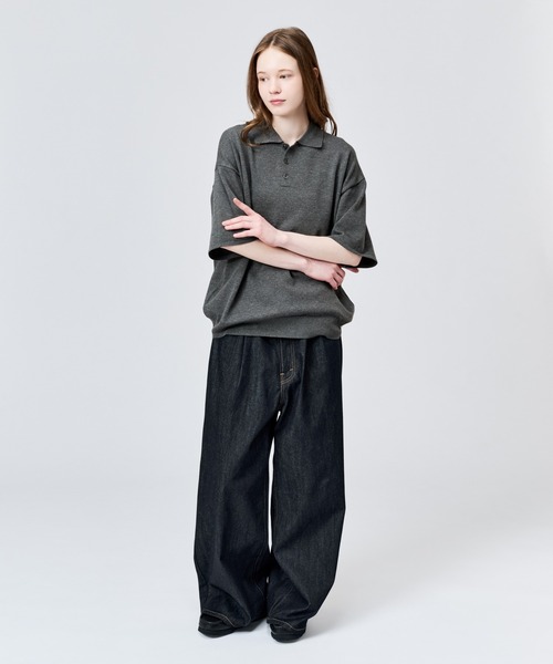 WETTEMPT ポロシャツ HIGH GAUGE S/S KNIT POLO / ハイゲージS/S