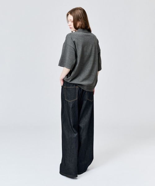 WETTEMPT ポロシャツ HIGH GAUGE S/S KNIT POLO / ハイゲージS/S