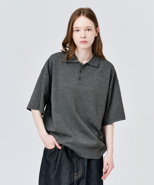 WETTEMPT ポロシャツ HIGH GAUGE S/S KNIT POLO / ハイゲージS/S