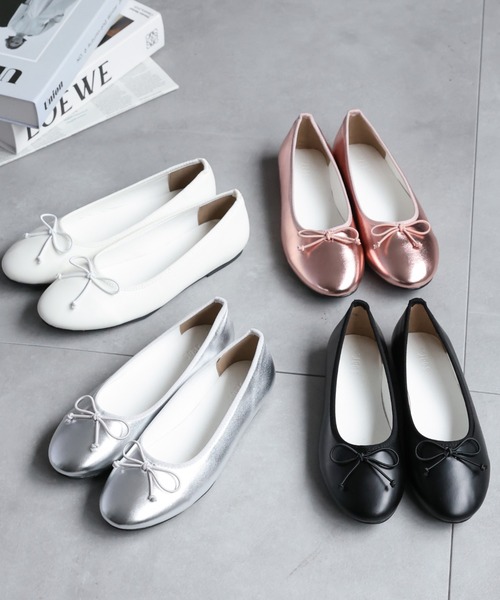 「sakishimatokyo」 「saor」フラットパンプス LL シルバー レディース_画像6
