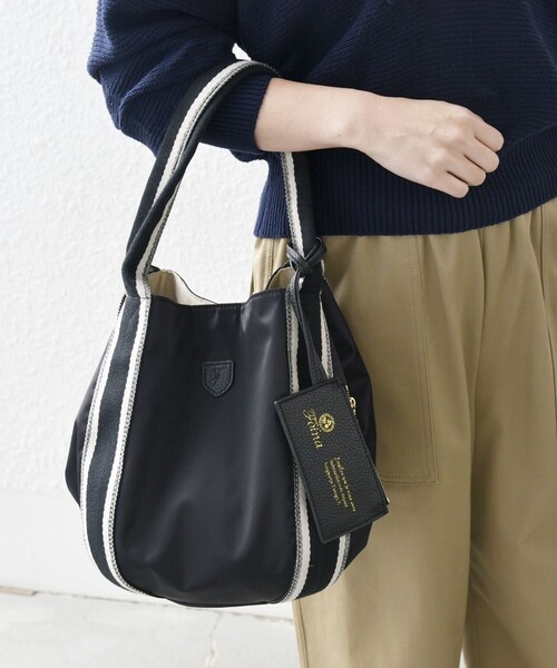 Folna 「folna」 ハンドバッグ ONE SIZE ブラック レディース 