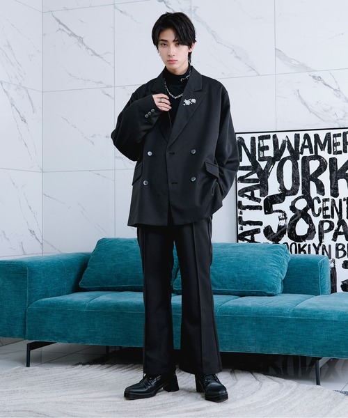 Ellno Loset（エルノロゼット） テーラードジャケット MEDIUM パープル
