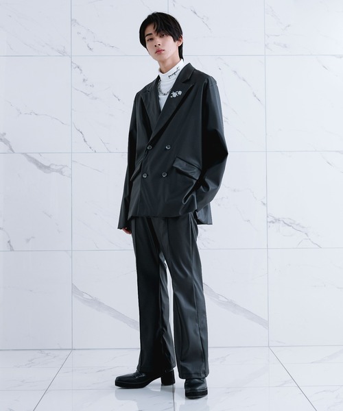 Ellno Loset（エルノロゼット） テーラードジャケット MEDIUM パープル
