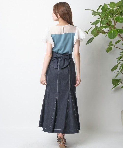 「WILLSELECTION」 半袖カットソー MEDIUM ブラック レディース_画像5