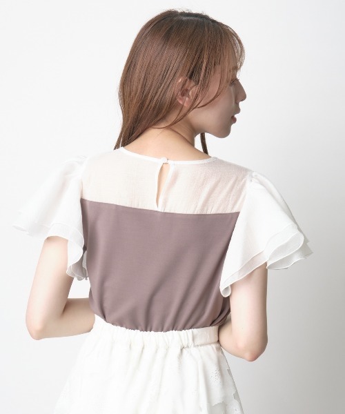 「WILLSELECTION」 半袖カットソー MEDIUM ブラック レディース_画像6