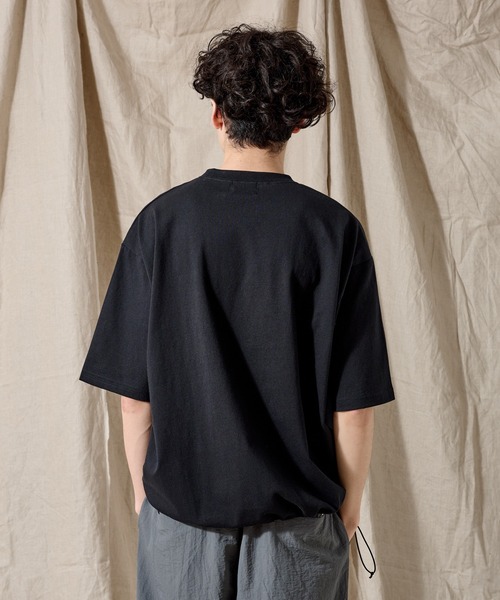 「WETTEMPT」 半袖Tシャツ SMALL 杢グレー メンズ_画像8