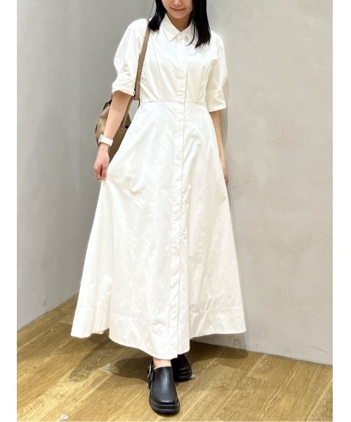 STYLEMIXER（スタイルミキサー） ワンピース 夏 フレアマキシシャツ