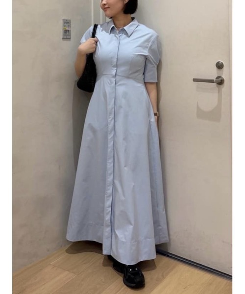 STYLEMIXER（スタイルミキサー） ワンピース 夏 フレアマキシシャツ