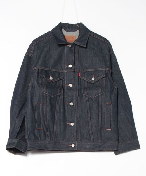 「Levi's」 デニムジャケット X-SMALL ノンウォッシュ レディース_画像2