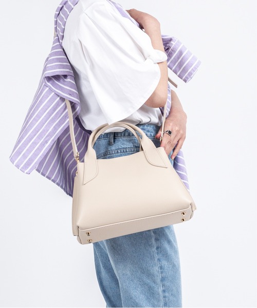 ショルダーバッグ バッグ 「MARCO BIANCHINI/マルコビアンキーニ」 ハンドバッグ　ショルダーバッグ　本革 レディース メンズの画像