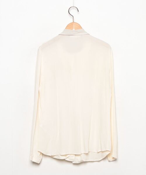 「theory luxe」 長袖ブラウス 40 ベージュ レディース_画像2