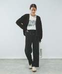 「GLOBAL WORK」 ニットカーディガン...の詳細画像2