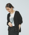 「GLOBAL WORK」 ニットカーディガン...の詳細画像4