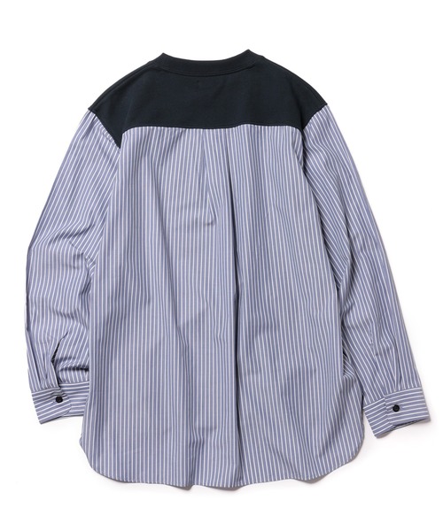 「MR.OLIVE」 スウェットカットソー MEDIUM グレー メンズ_画像2