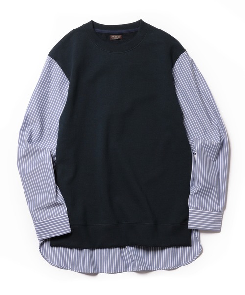 「MR.OLIVE」 スウェットカットソー MEDIUM グレー メンズ_画像6