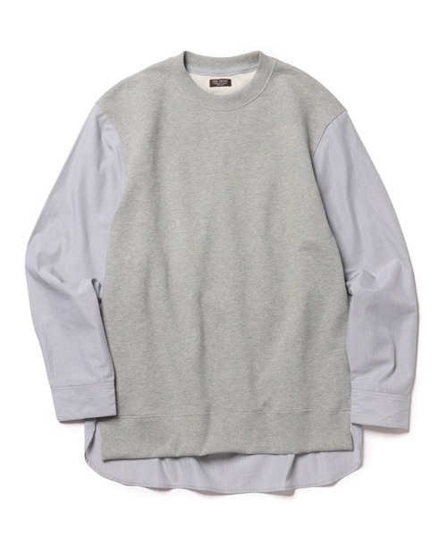 「MR.OLIVE」 スウェットカットソー MEDIUM グレー メンズ_画像7