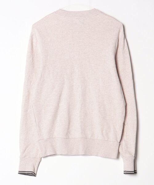 「FRED PERRY」 スウェットカットソー S グレイッシュベージュ レディース_画像2