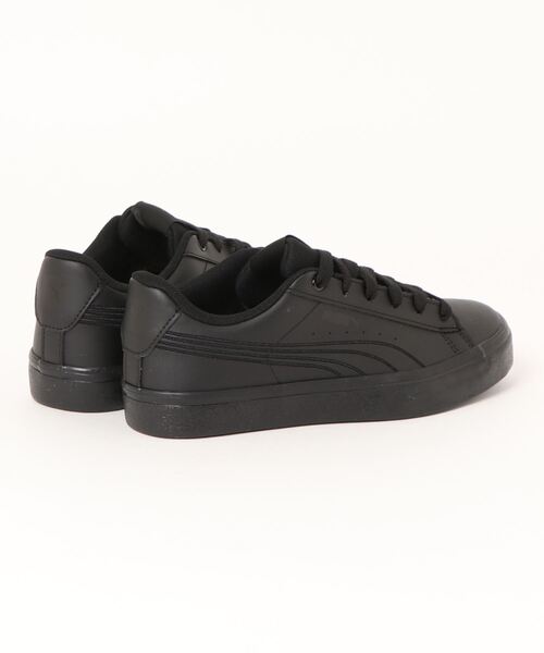 「PUMA」 ローカットスニーカー 25cm ブラック レディース_画像5