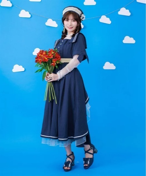 ワンピース セーラーカラーマリンＯＰの画像
