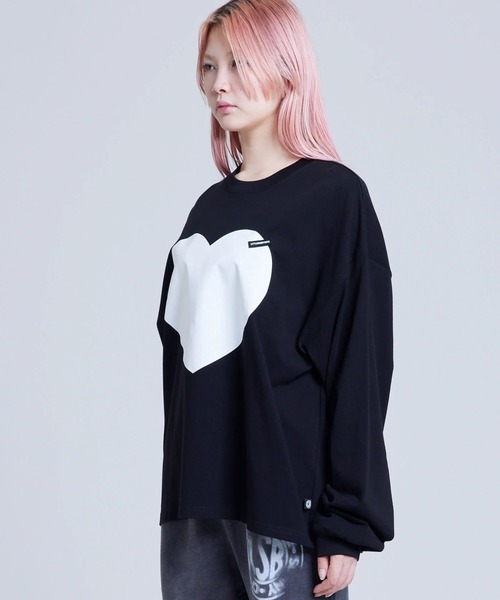「Little sunny bite」 長袖カットソー MEDIUM ホワイト レディース_画像5