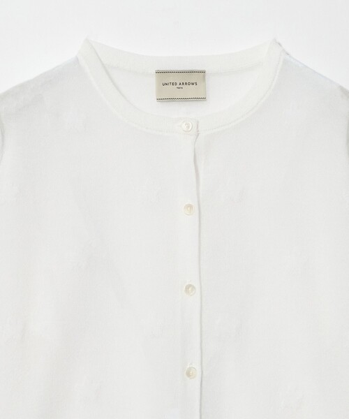 UNITED ARROWS（ユナイテッドアローズ） カーディガン シアー フラワー