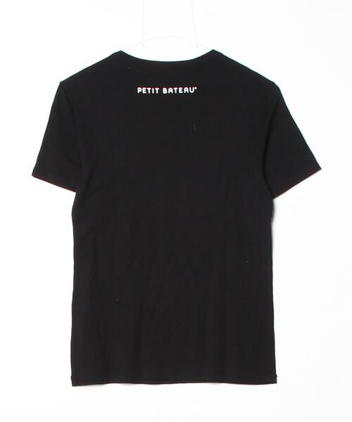 「PETIT BATEAU」 半袖Tシャツ M ブラック レディース_画像2
