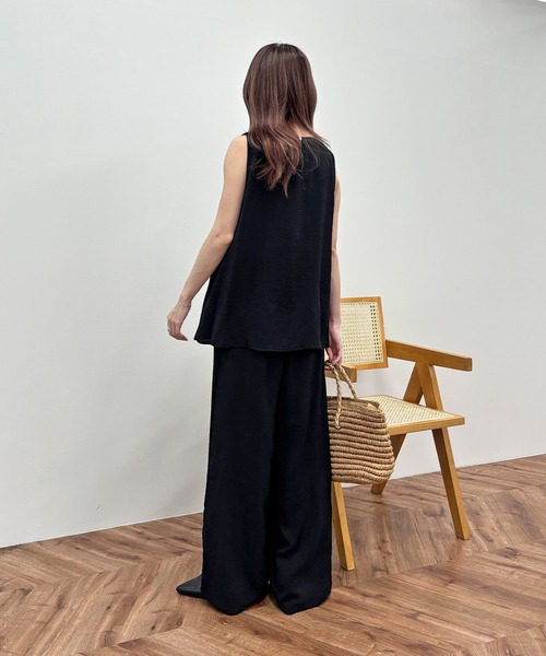 I-SOOK（アイスー） セットアップ 夏 ノースリーブリラックス