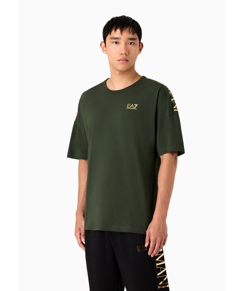 「EMPORIO ARMANI EA7」 半袖Tシャツ X-LARGE ブラック系その他 メンズ_画像5