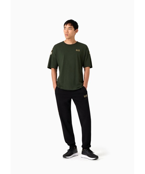「EMPORIO ARMANI EA7」 半袖Tシャツ X-LARGE ブラック系その他 メンズ_画像6