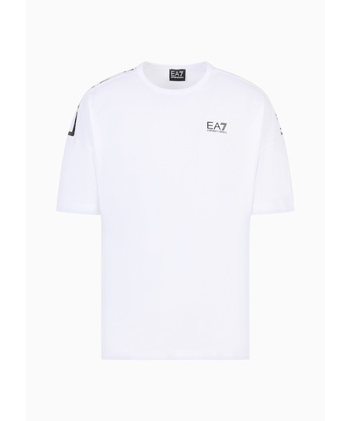 「EMPORIO ARMANI EA7」 半袖Tシャツ X-LARGE ブラック系その他 メンズ_画像8