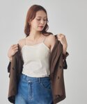 カップ付き キャミソール 「RELA」カップ付...の詳細画像2