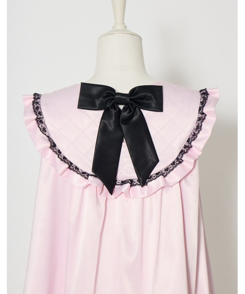 AVENCHUMU ワンピース Rhinestone quilting baby doll onepiece