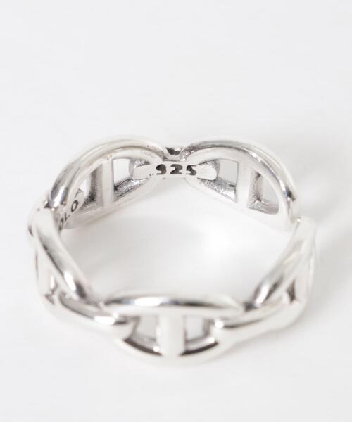 XOLO 指輪 リング XOLO ANCHOR CHAIN RING メンズ : ZOZOTOWN Yahoo!店