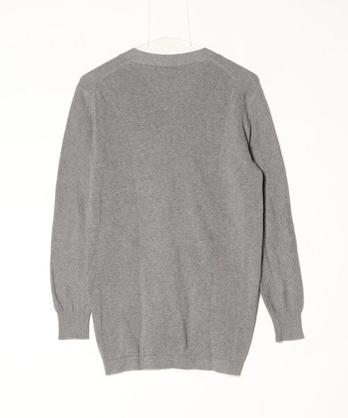 「SueUNDERCOVER」 ニットカーディガン 1 グレー レディース_画像2