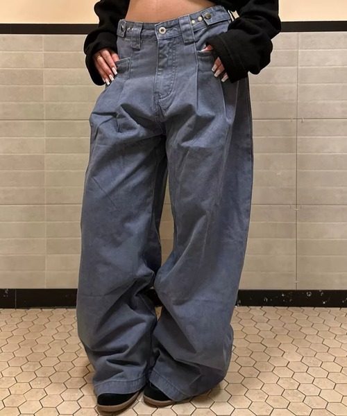 FreeZone ジーンズ デニム デニムパンツ 「Y2K」ローライズ