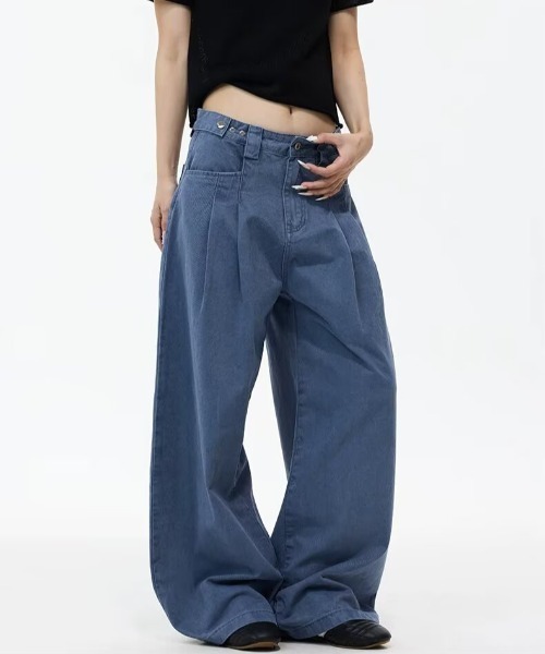FreeZone ジーンズ デニム デニムパンツ 「Y2K」ローライズ
