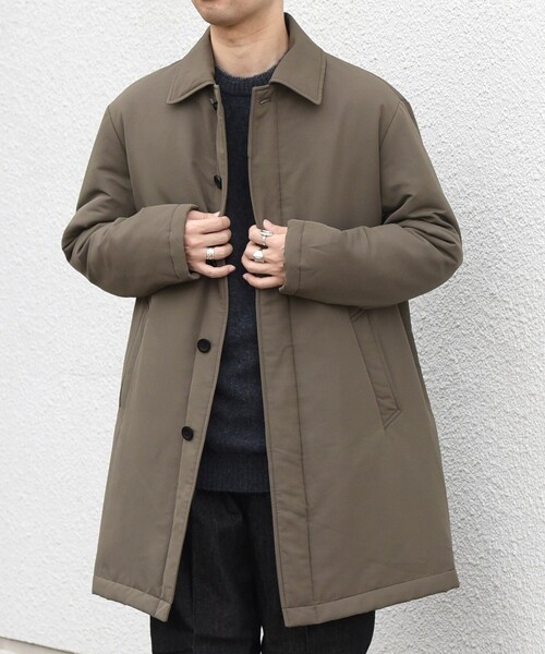 SHIPS メンズステンカラーコート（サイズ（S/M/L）：M）｜コート