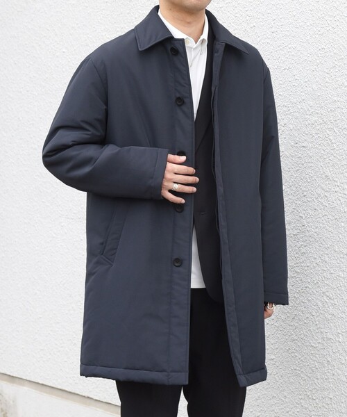 SHIPS メンズステンカラーコート（サイズ（S/M/L）：M）｜コート
