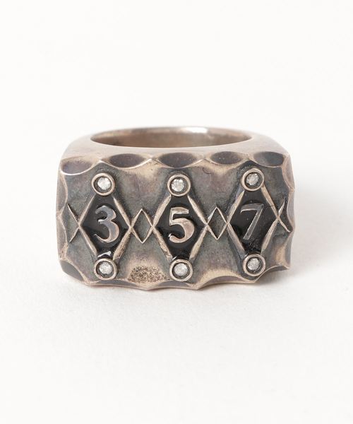 指輪 リング Varde77xTHEFT バルデセブンティセブン セフト / LUCKY NUMBER RING ラッキーナンバーリング 指輪の画像